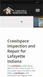Mobile Screenshot of crawlspaceremediation.com